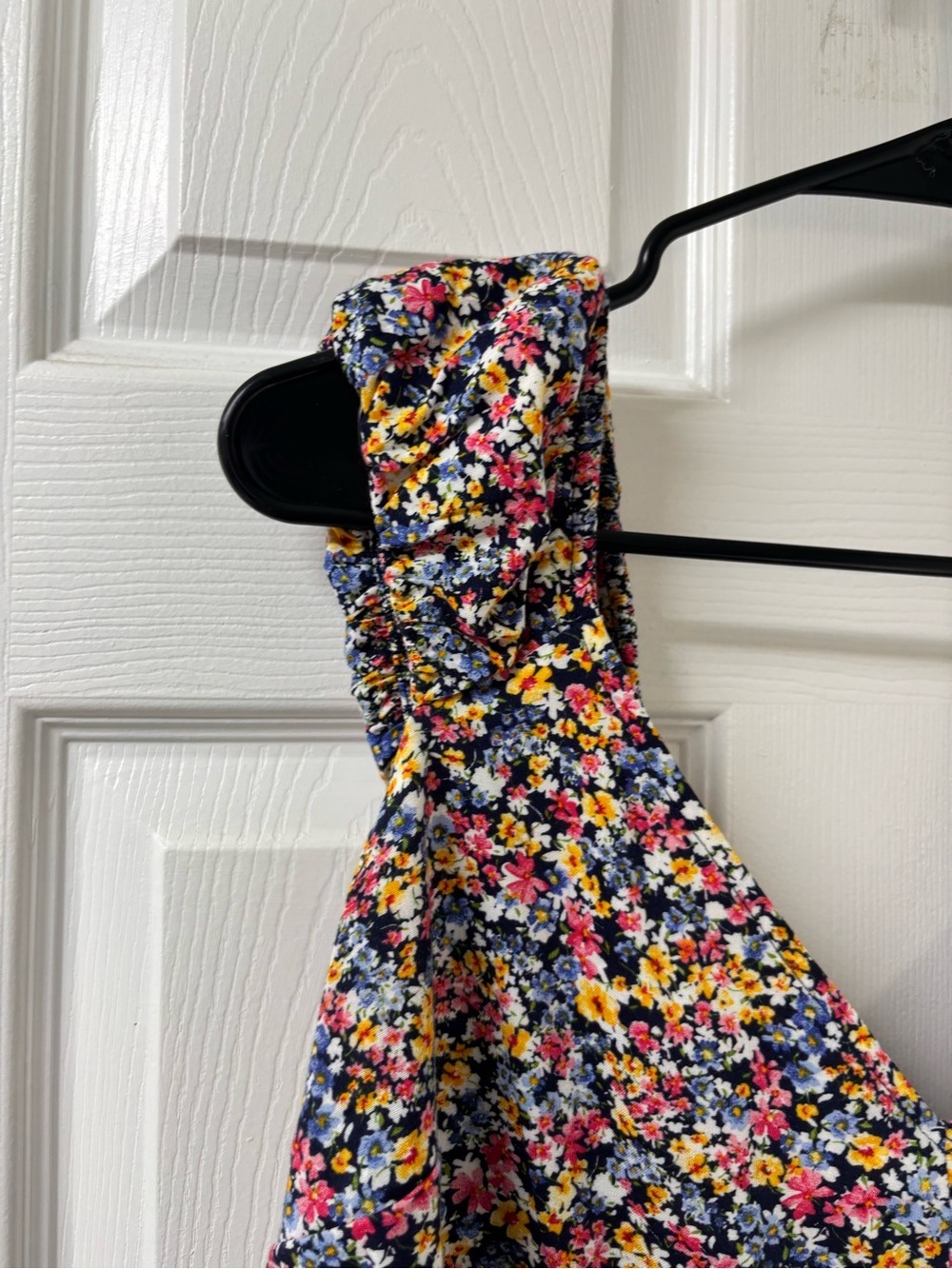Old Navy Bright Floral Cottagecore Sleeveless Midi Dress Women’s Size Large - Picture 3 of 7